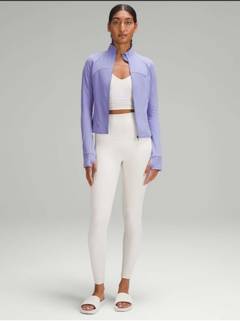 Lululemon Cropped Define Jacket *Nulu Dark Lavender size 6